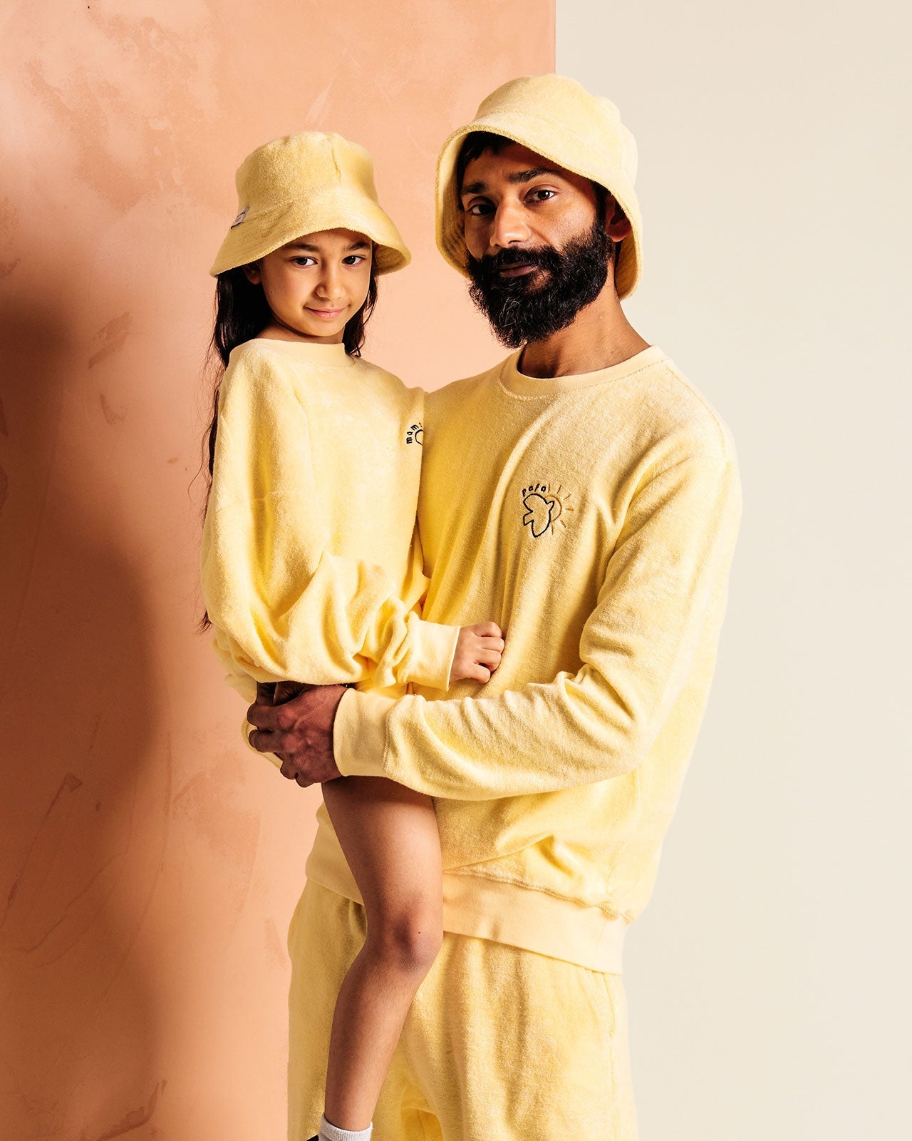 Sweatshirt Sacha - Papa Sun Bird - Vanille - Homme