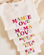 Le Sweat Brodé Sister Love En Coton Bio - Crème