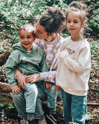 Le Sweat Brodé Sister Love En Coton Bio - Crème