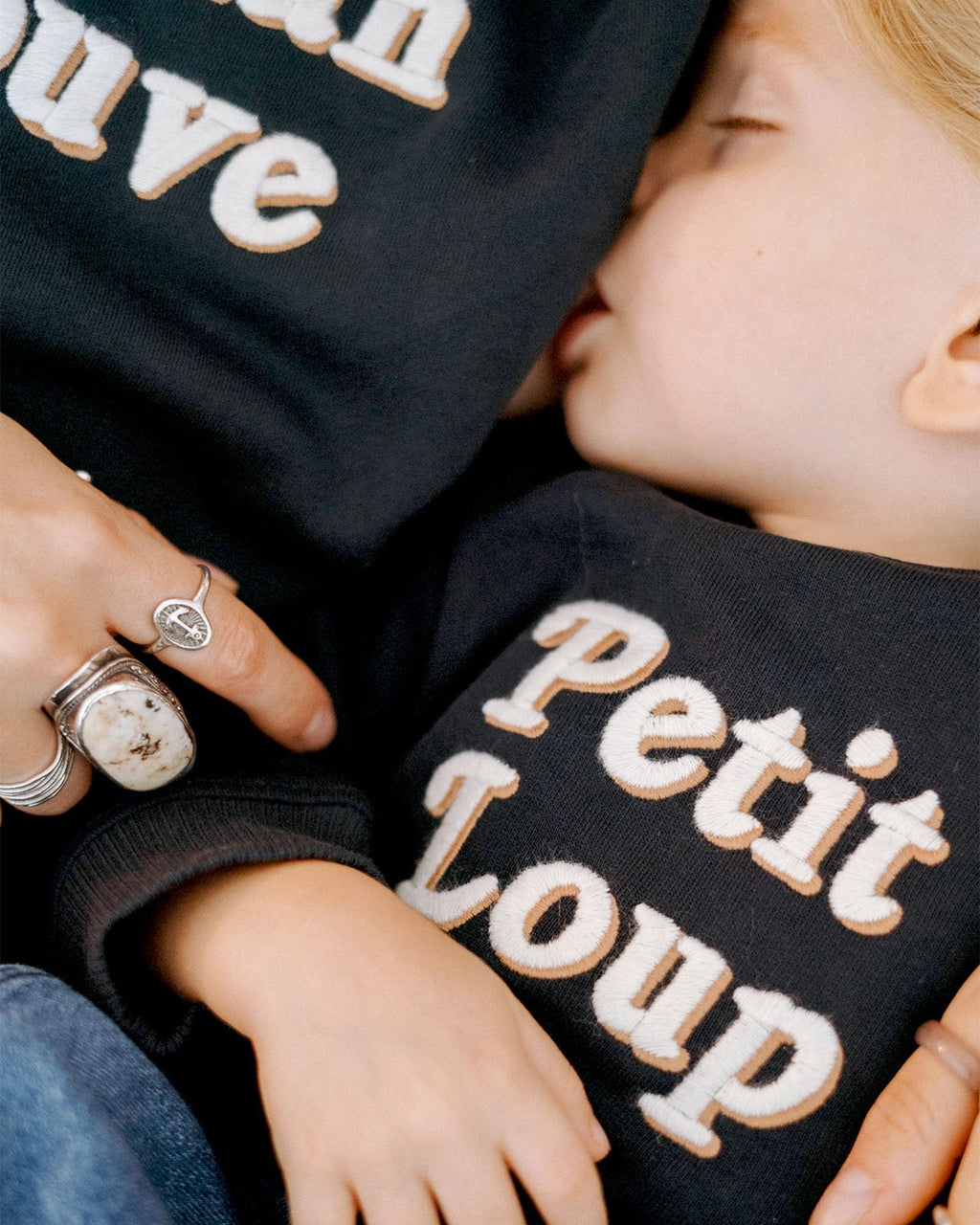 Le Sweat D'Allaitement Maman Louve Femme En Coton Bio - Charbon