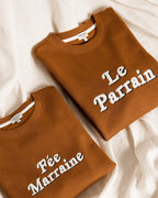 Le Sweat Fée Marraine En Coton Bio - Caramel