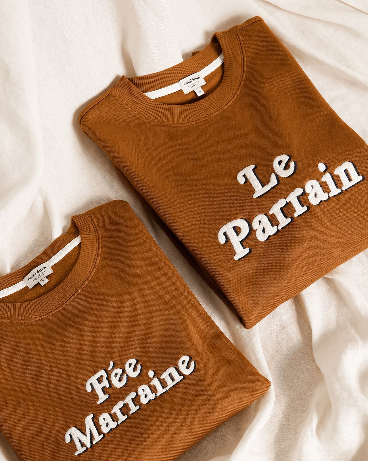 Le Sweat Fée Marraine En Coton Bio - Caramel