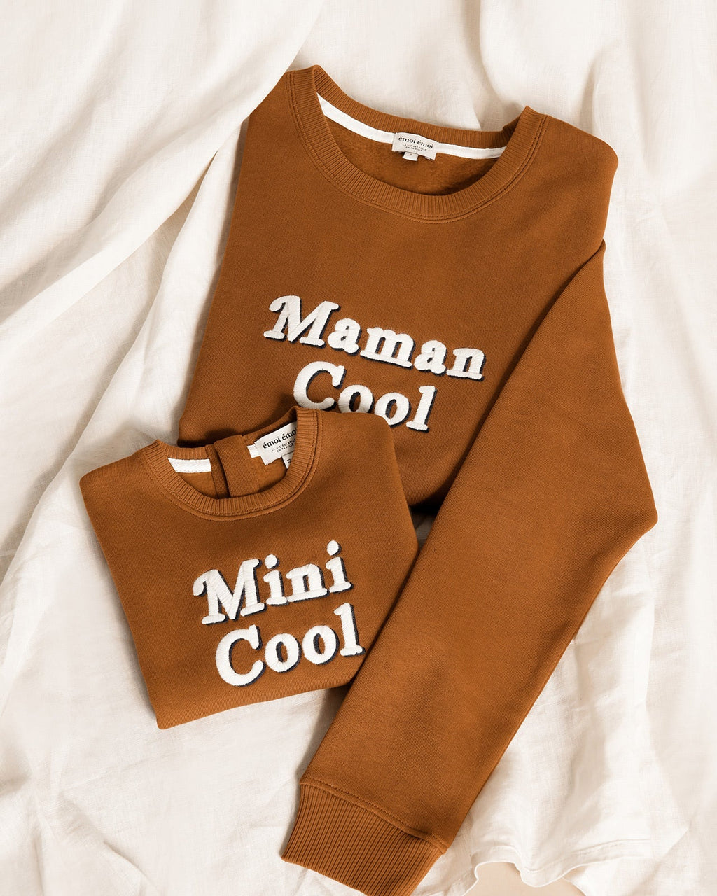 Le Sweat Maman Cool En Coton Bio - Caramel