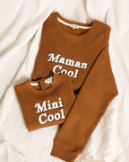 Le Sweat Maman Cool En Coton Bio - Caramel
