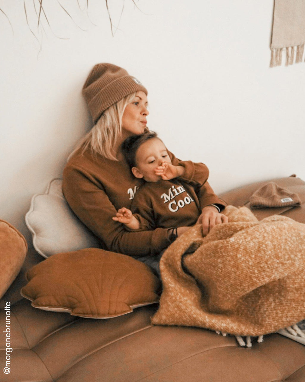Le Sweat Mini Cool En Coton Bio - Caramel
