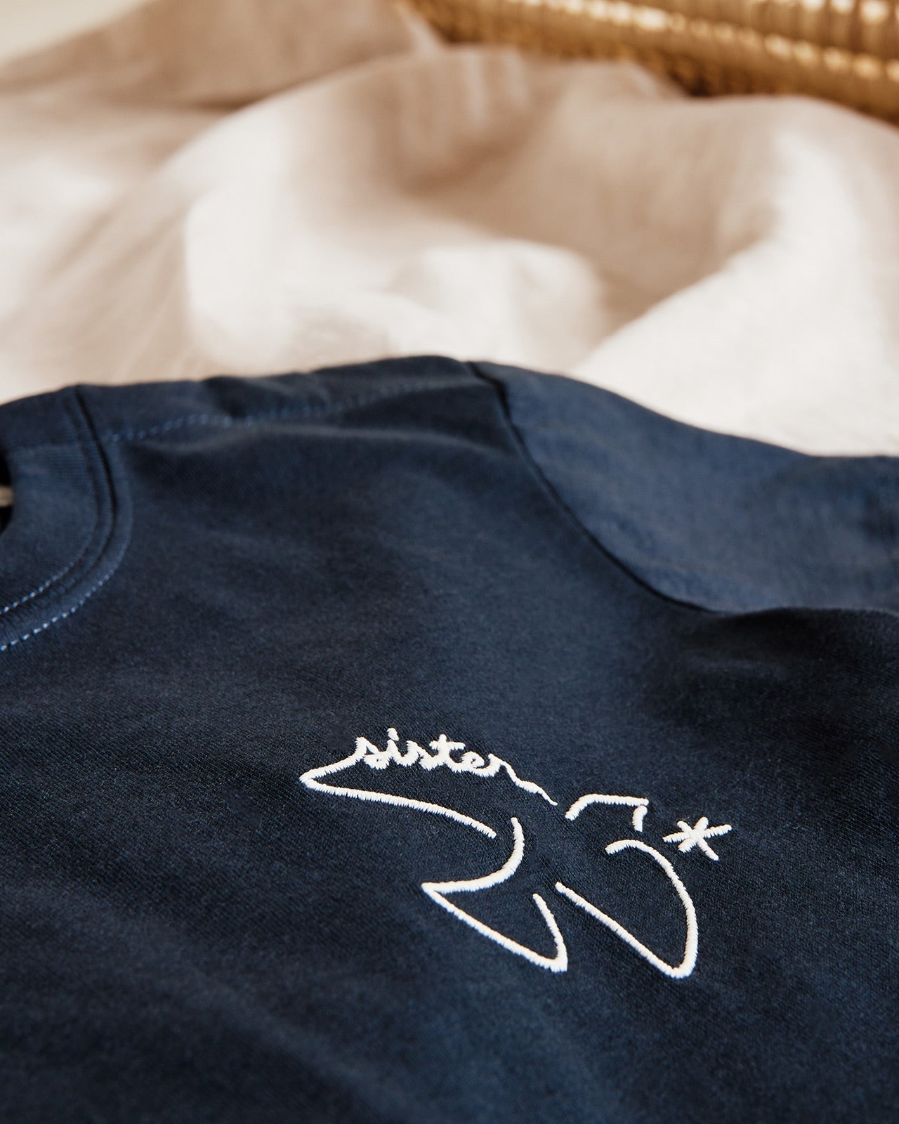 T-Shirt Jeannot - Sister Bird - Charbon - Enfant