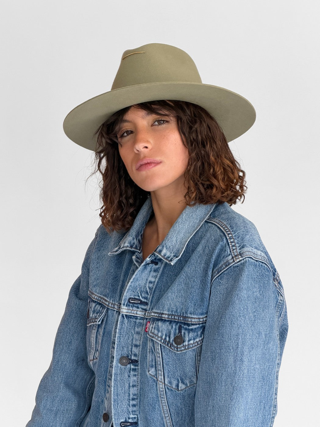 Chapeau Feutre Lea - Sage