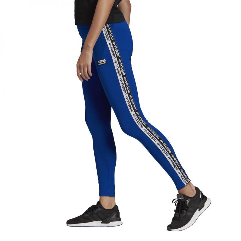 Legging Adidas Originals Tape - Bleu - Femme VETEMENT Adidas