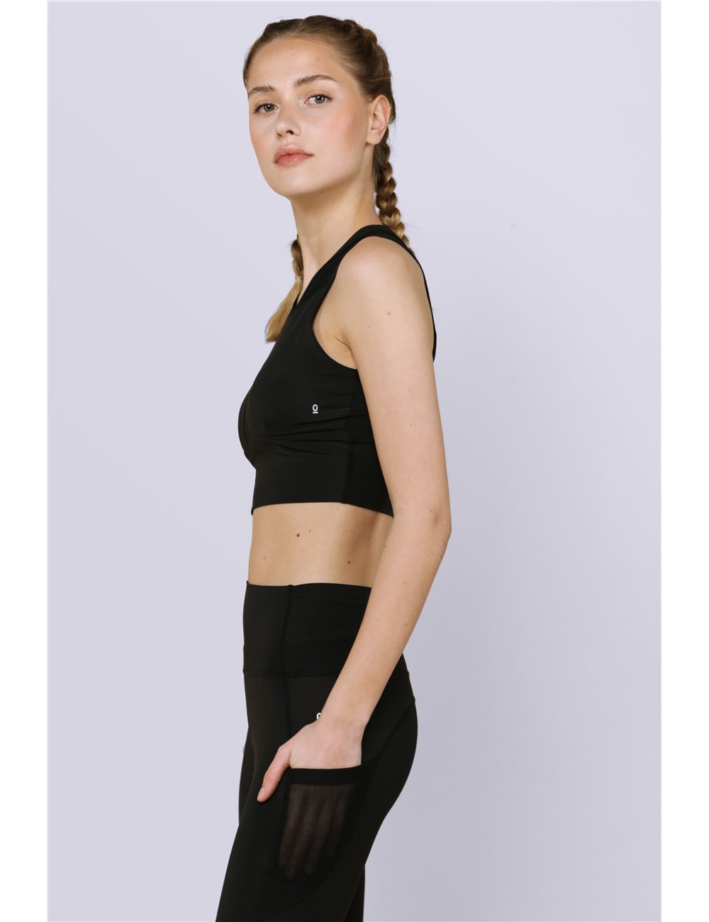 Legging Sport Femme Avec Poche noir