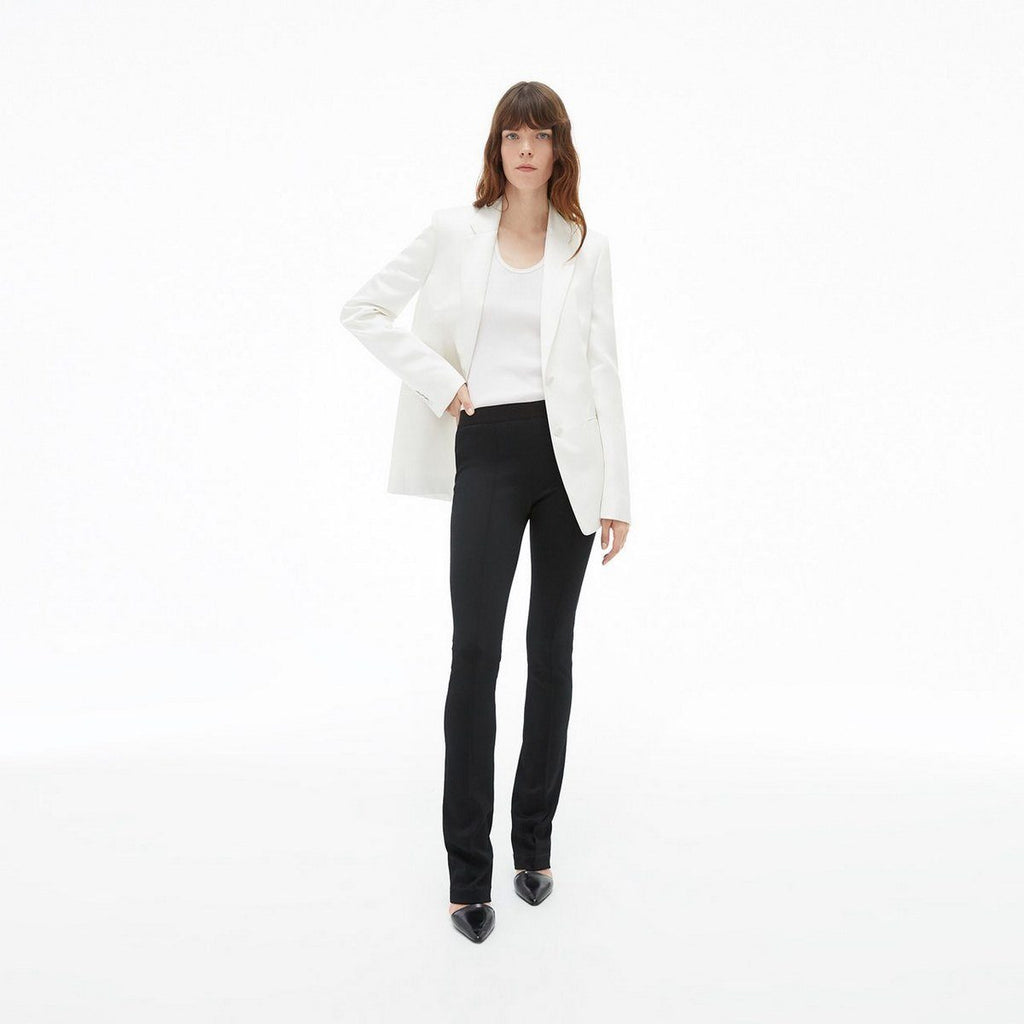 Legging Long Et Évasé - Noir - Femme