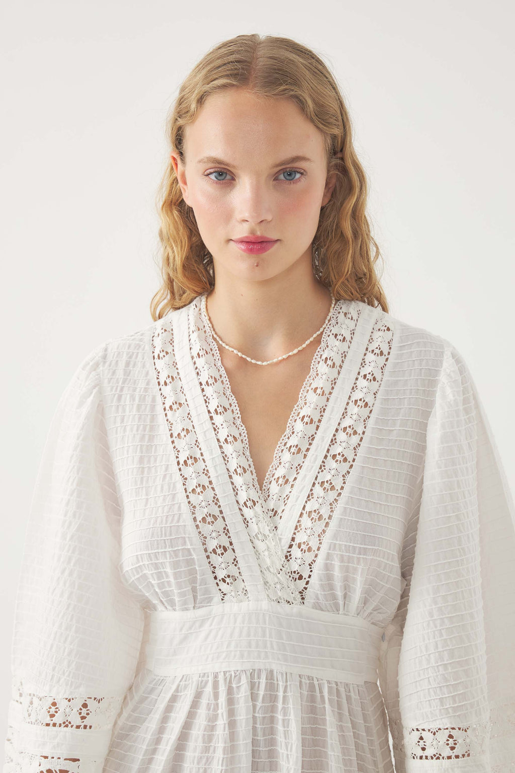 Robe Longue Lena - Blanc