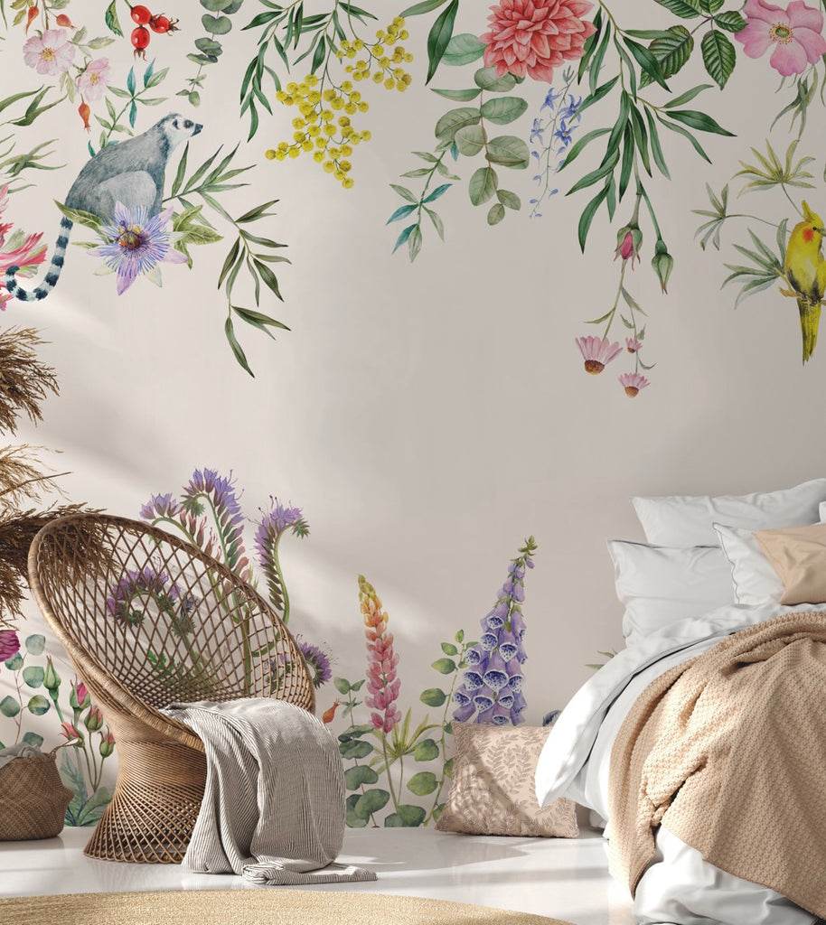 Fresque Lewis - Blanc Platine