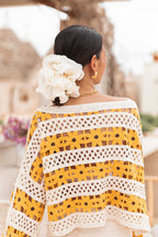 LILIA Jaune - Maille Crochet