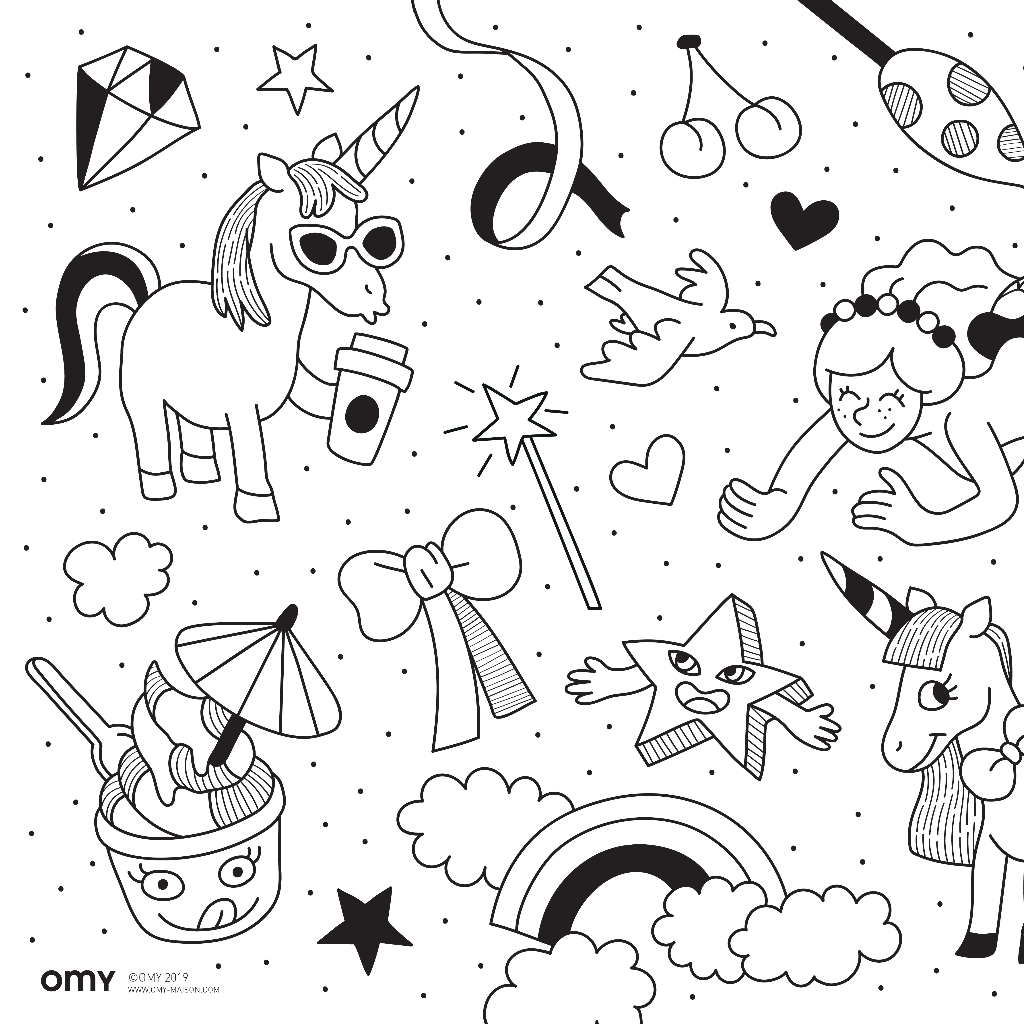 Lily - Coloriage Pocket
