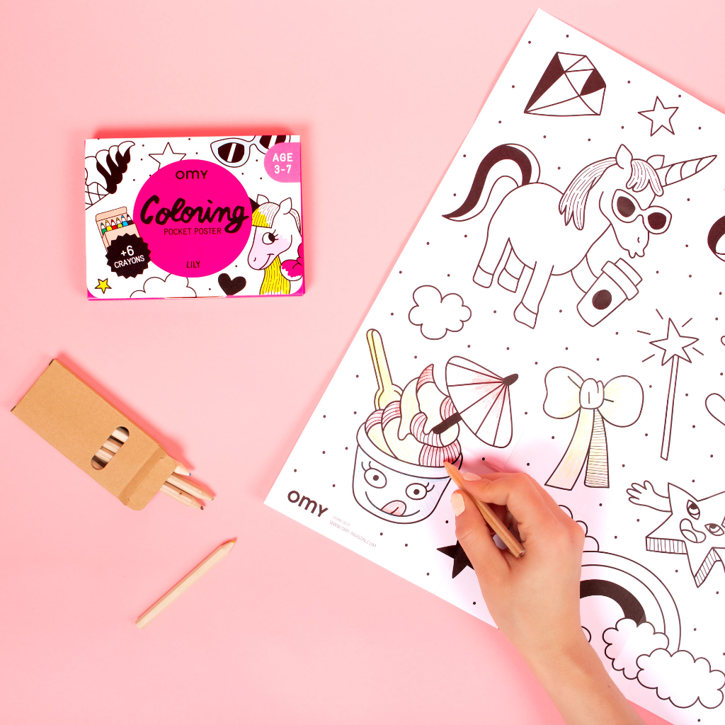 Lily - Coloriage Pocket
