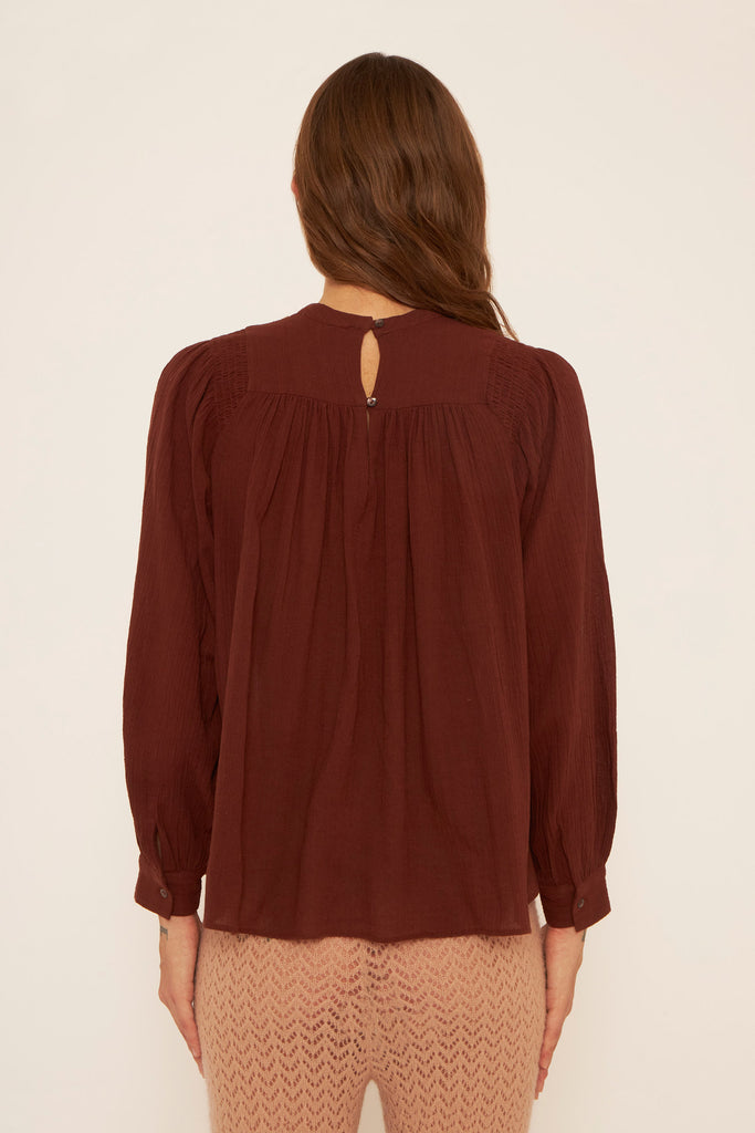 Blouse Line - Brown
