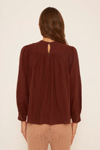 Blouse Line - Brown