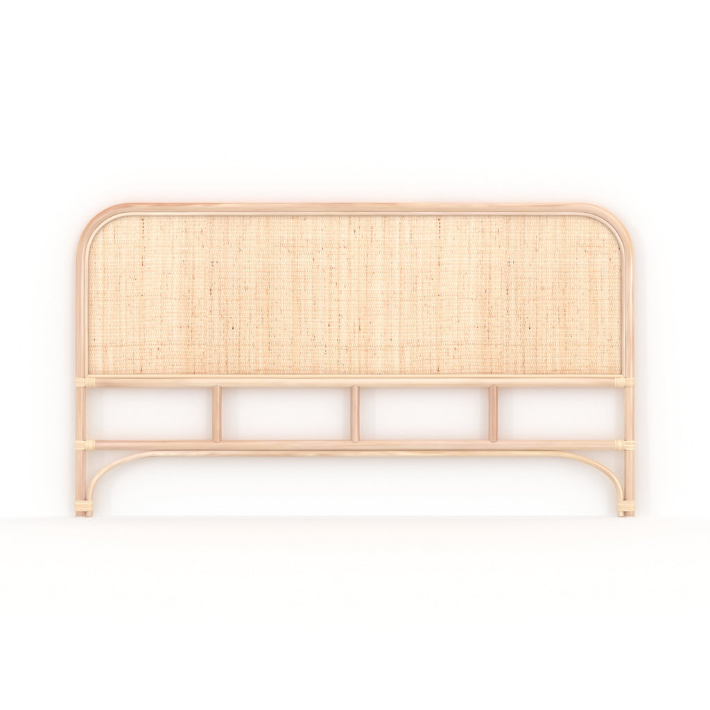 lit grace tete rotin 160cm rdv deco