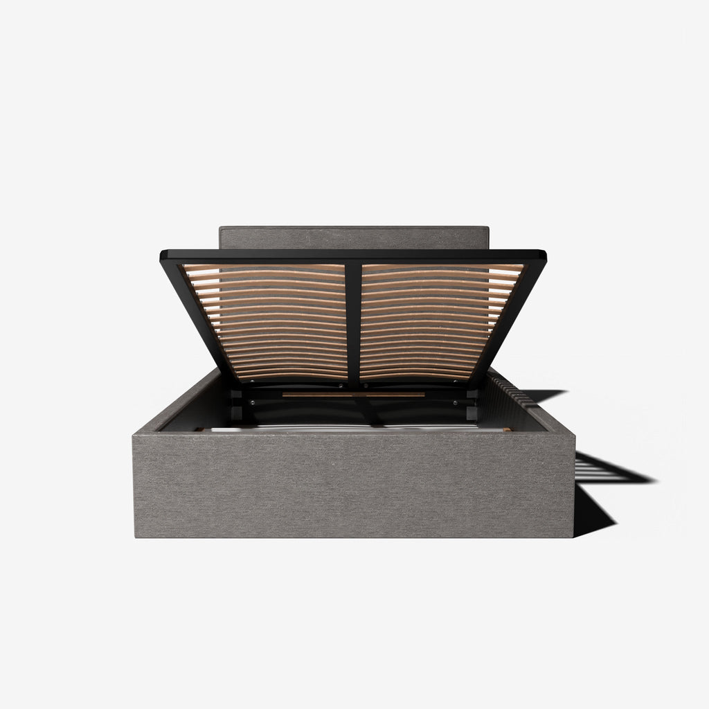 Lit Coffre - Gris Anthracite
