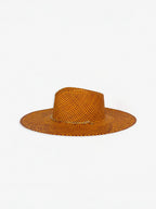 Chapeau Paille Livy Jr - Apricot Burgundy