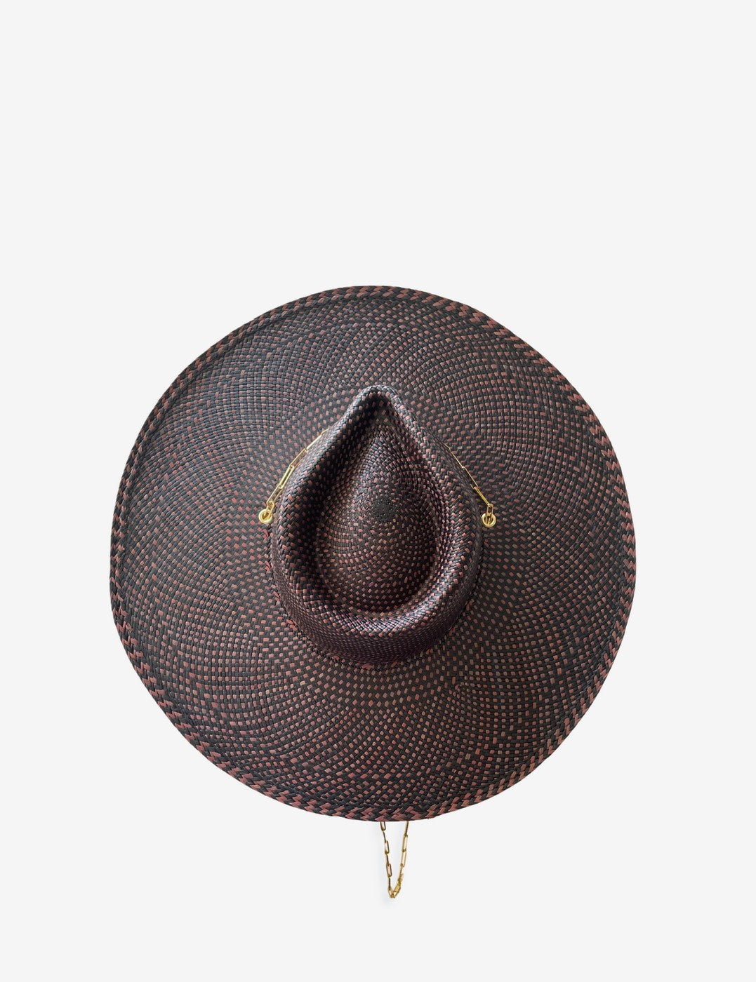 Chapeau Paille Livy Jr - Chocolat Black