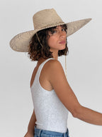 Chapeau Paille Livy Xl - Natural Black