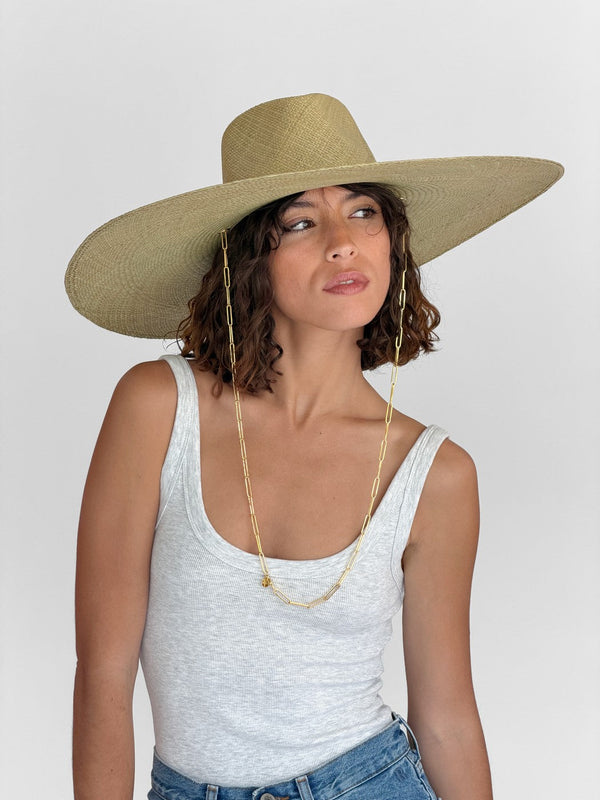 Chapeau Paille Livy Xl - Sage