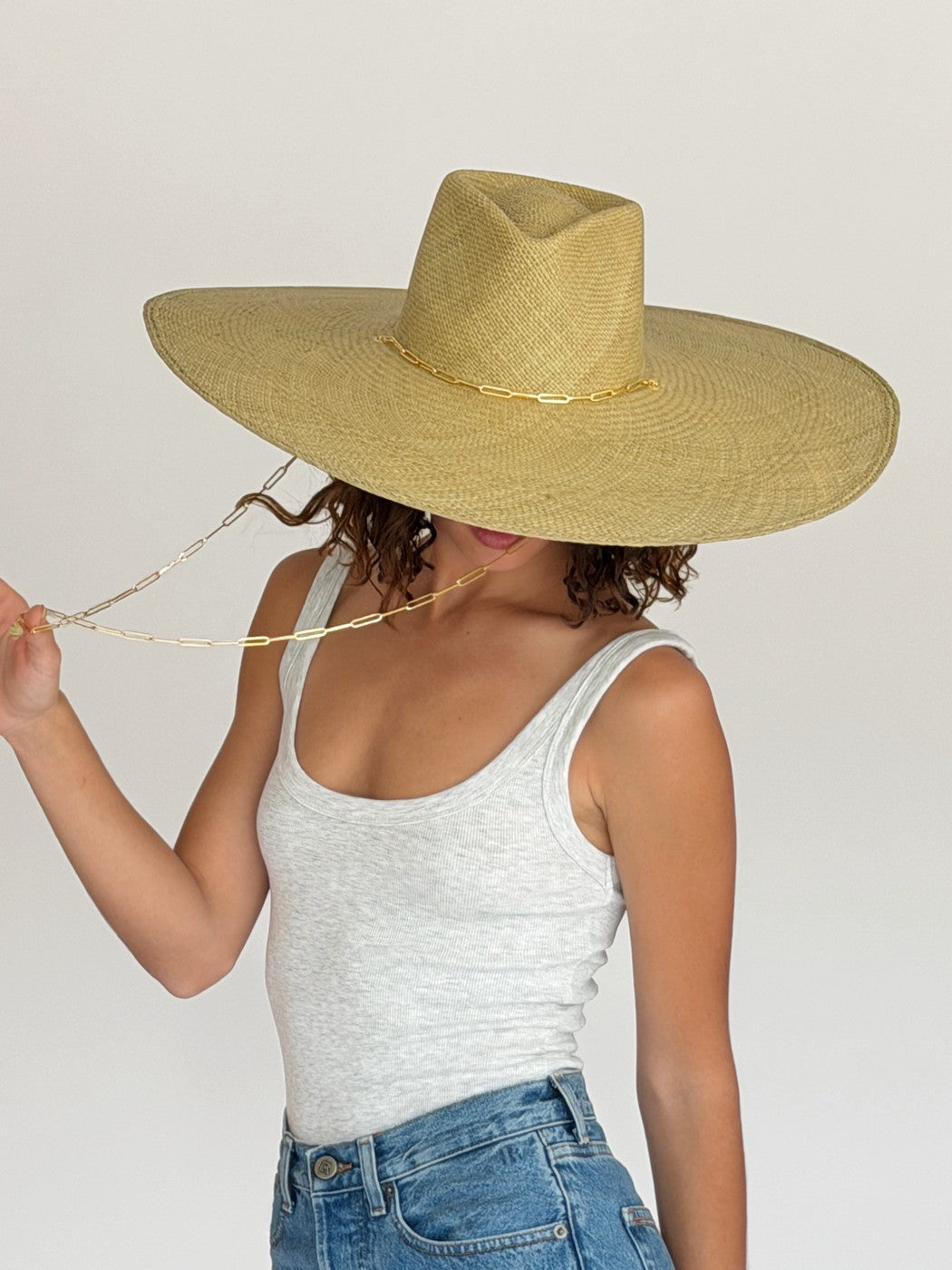 Chapeau Paille Livy Xl - Sage