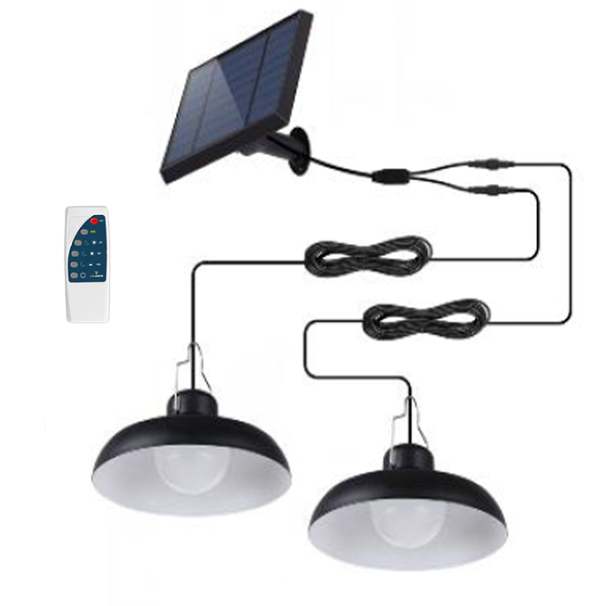 Projecteur Solaire - 2X Waren