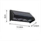 Kyla - Applique Solaire - Plastique - Noir