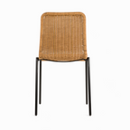 lot de 2 chaise resine tressee naturelle sirivara