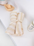 lot-de-2-langes-bebe-motif-popcorn-rayure-etoile-en-coton-milinane