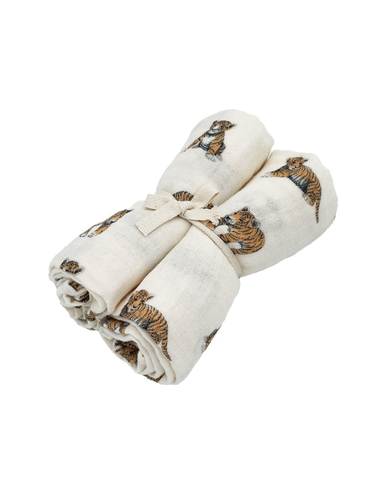 Lot De 2 Langes - Gaspard - Tigre - Tigre