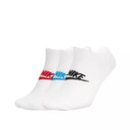 Lot De 3 Pack De Chaussette Nike Everyday - Blanc Et Bleu