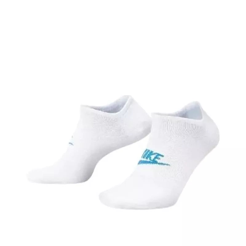 Lot De 3 Pack De Chaussette Nike Everyday - Blanc Et Bleu