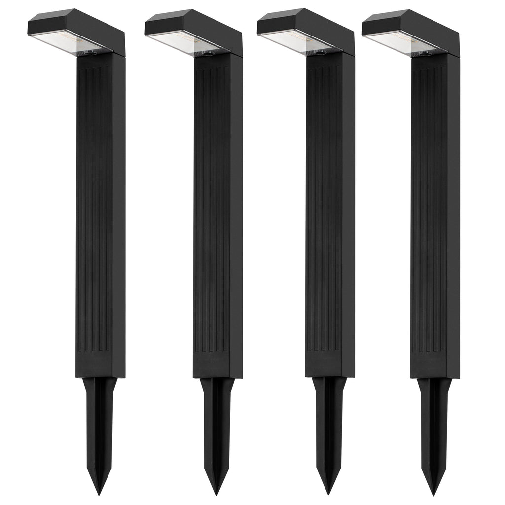 Torly - Borne & Potelet Solaire - Plastique - Noir
