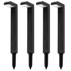 Torly - Borne & Potelet Solaire - Plastique - Noir