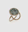 Lsonge - Bague Sublime Articulée Bliss Cristal Or - Femme