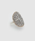 Lsonge - Bague Sublime Stella Croix Ovale Or - Femme