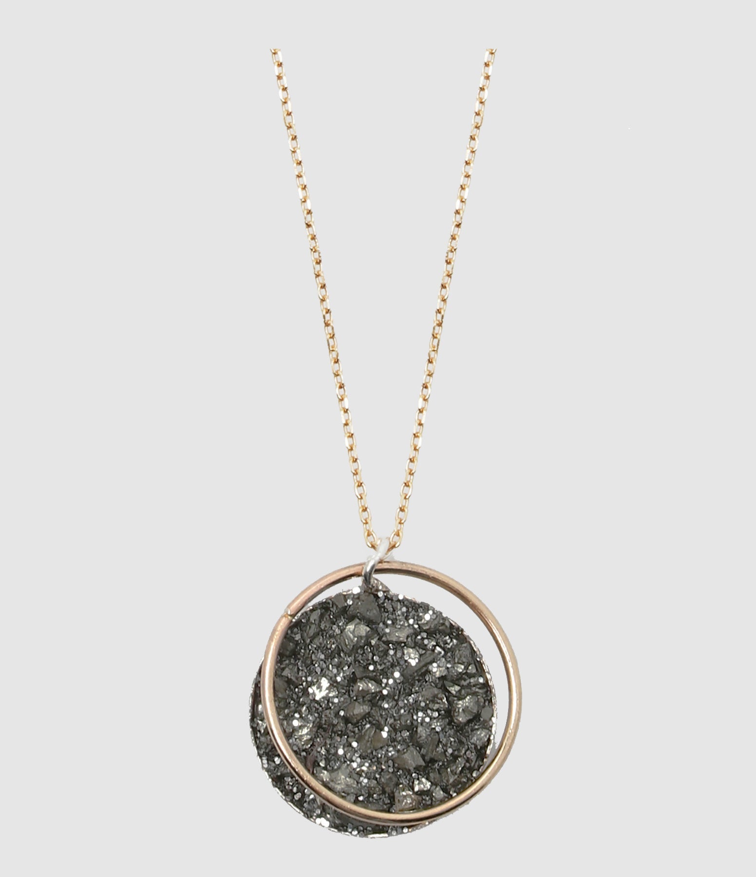 Lsonge - Collier Sublime Bliss Pyrite Or - Femme