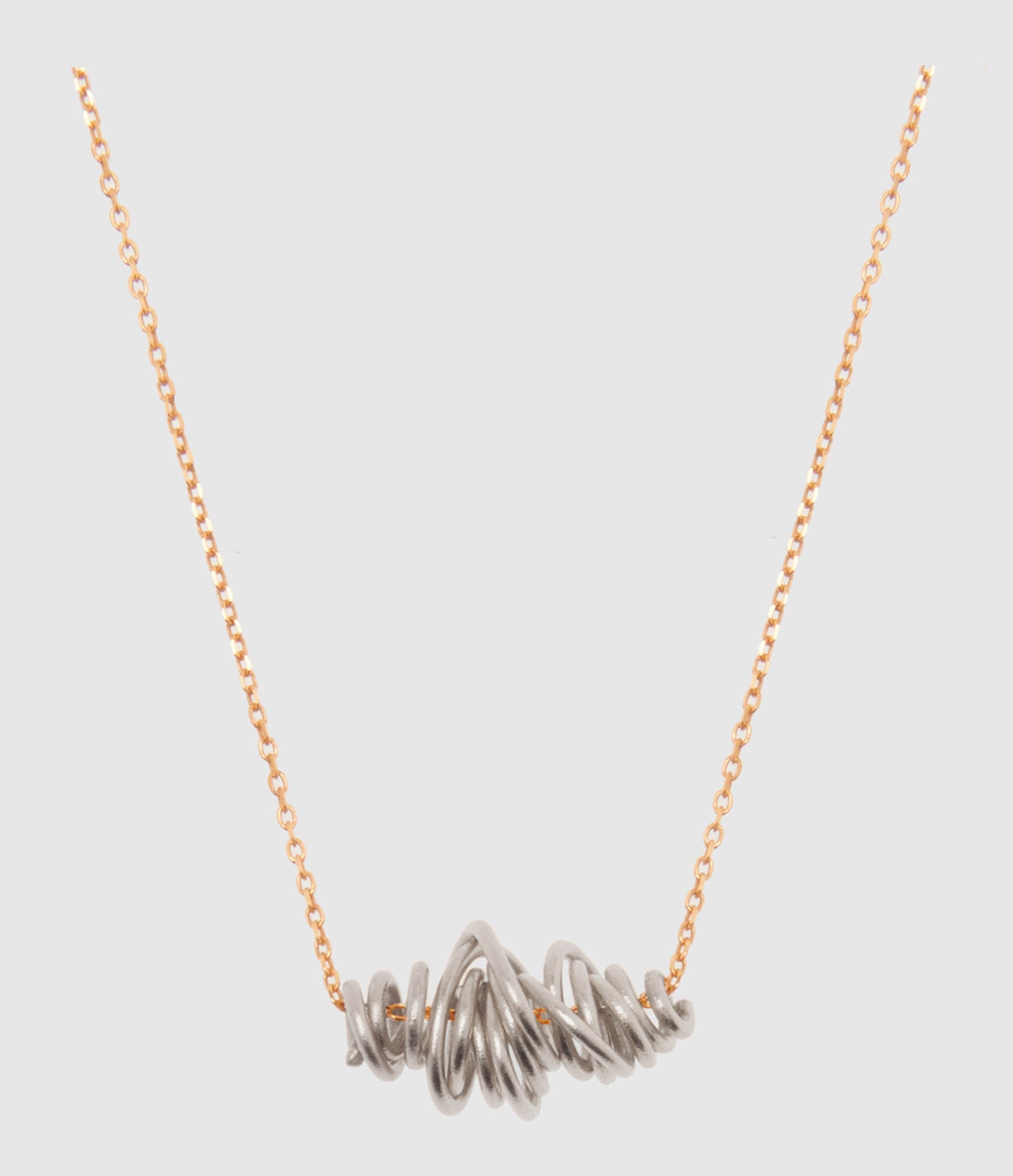 Lsonge - Collier Sublime Spirale Argent - Femme