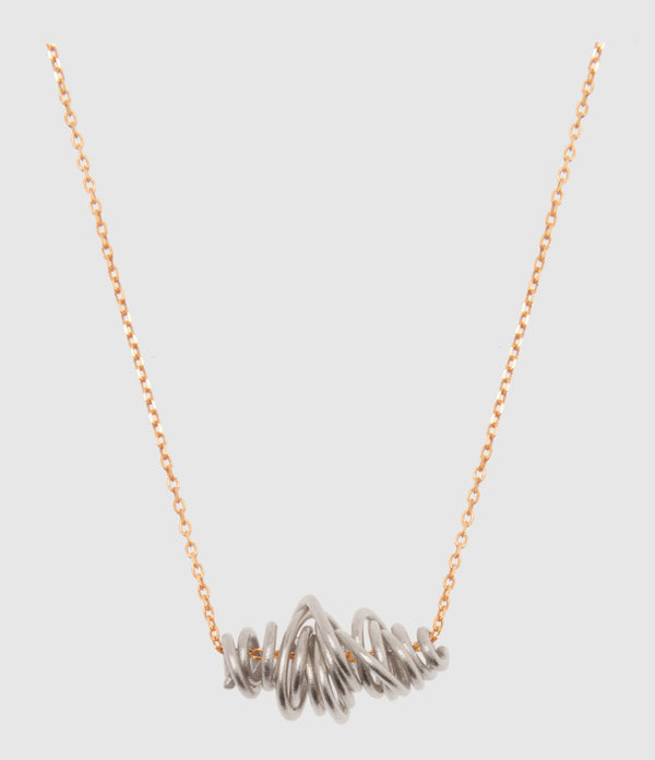 Lsonge - Collier Sublime Spirale Argent - Femme
