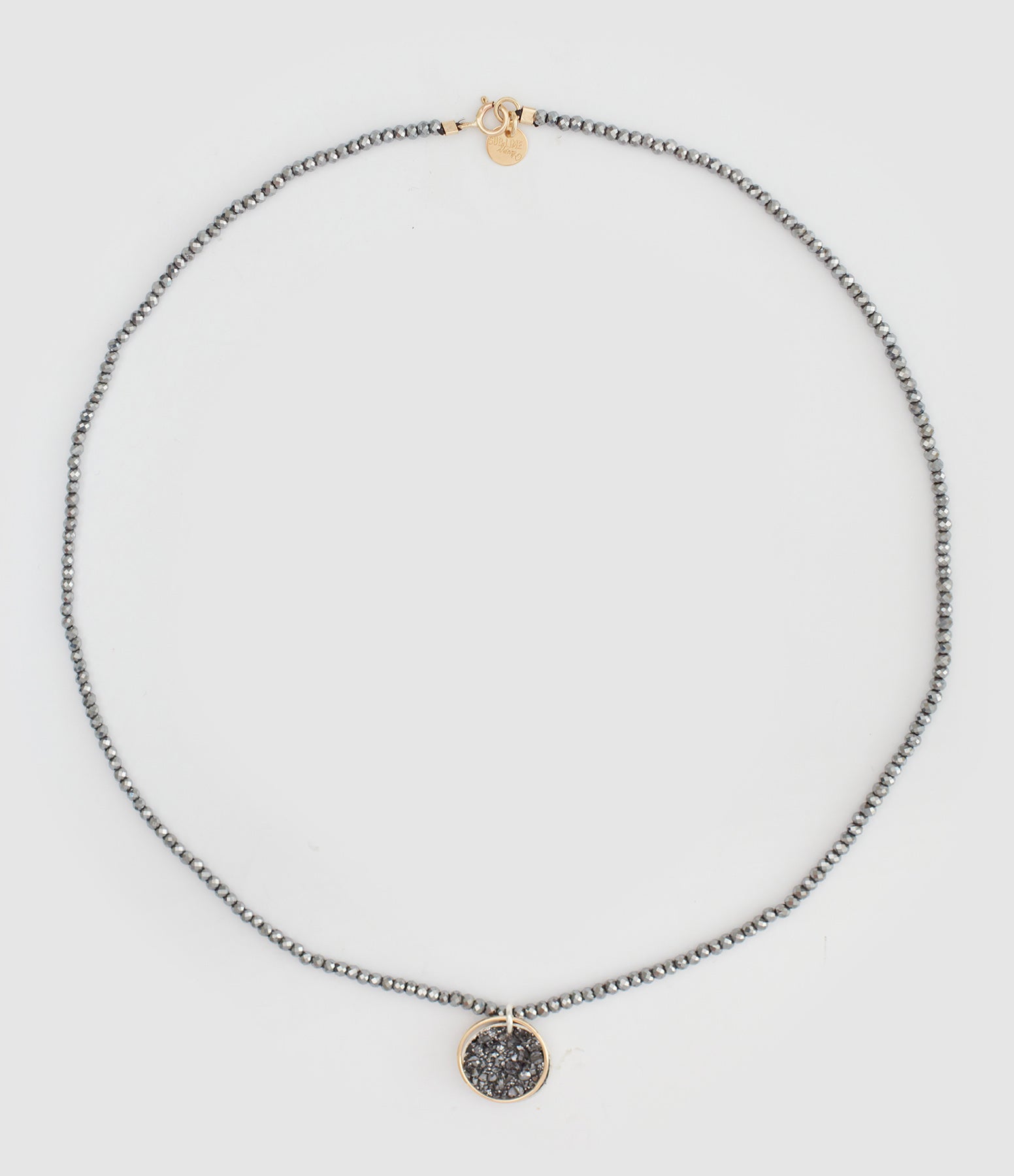 Lsonge - Collier Sublime Bliss Stone Cristal Dark - Femme