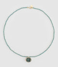 Lsonge - Collier Sublime Bliss Stone Cristal Green - Femme