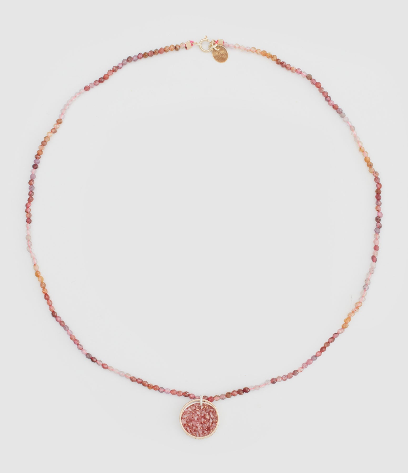 Lsonge - Collier Sublime Bliss Stone Pink - Femme