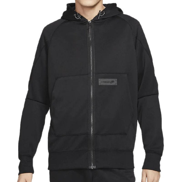 M Nsw Air Hoodie Fz Flc - Sweat Homme Textile - Noir SWEAT HOMME TEXTILE Nike