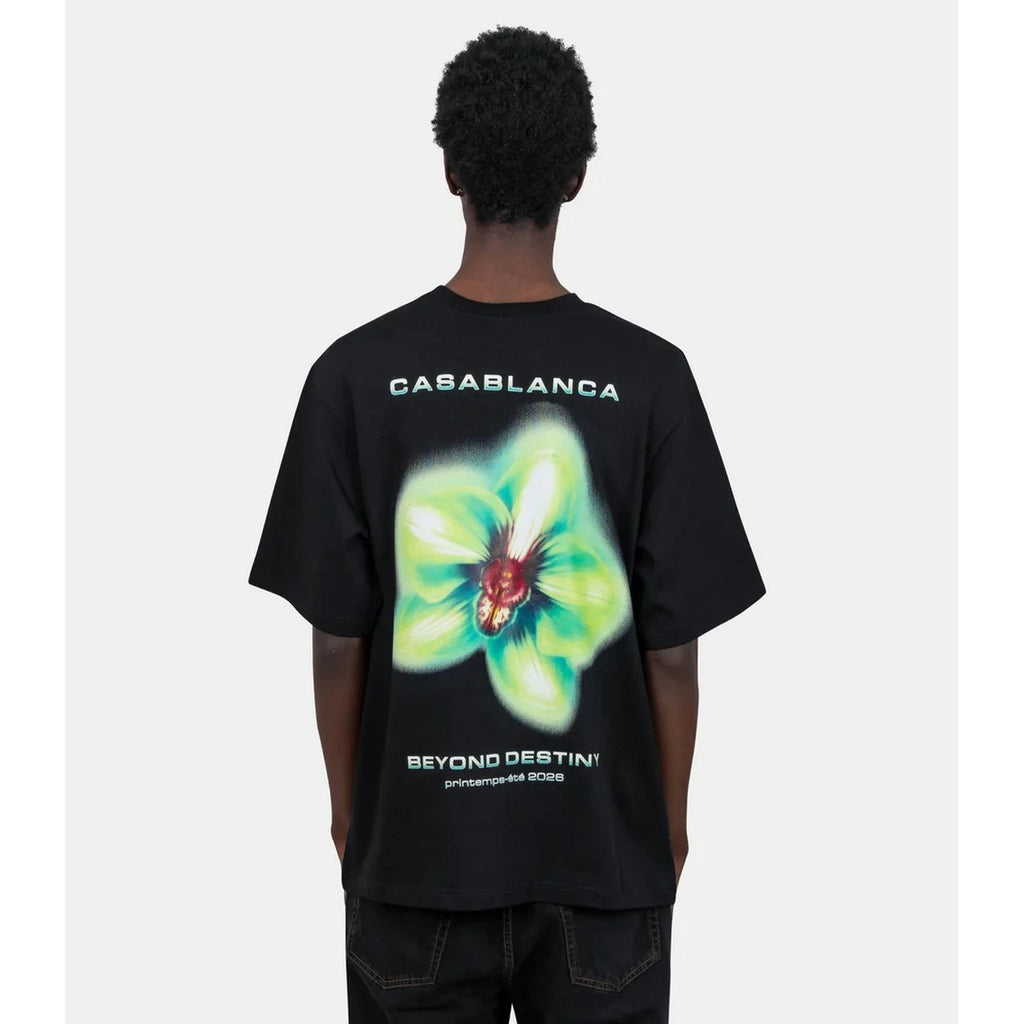 T-Shirt Orchid Oversized - Noir