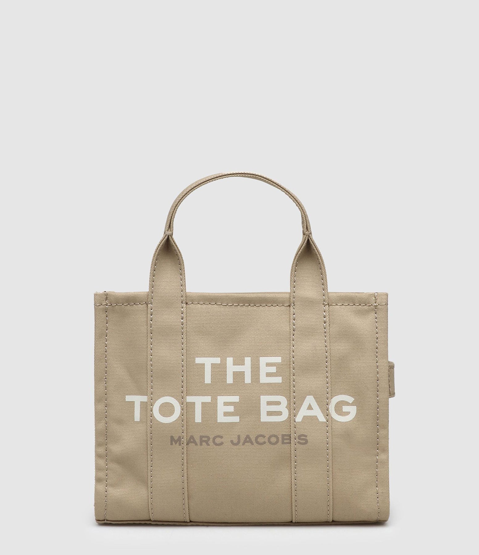Marc Jacobs - Sac The Small Tote Coton Beige - Femme