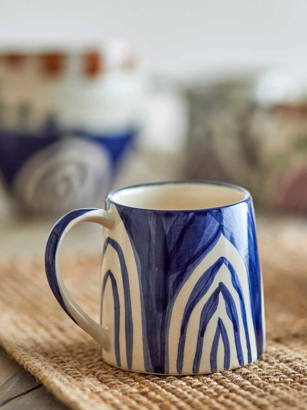 Shama - Tasse - Bleu - Grès