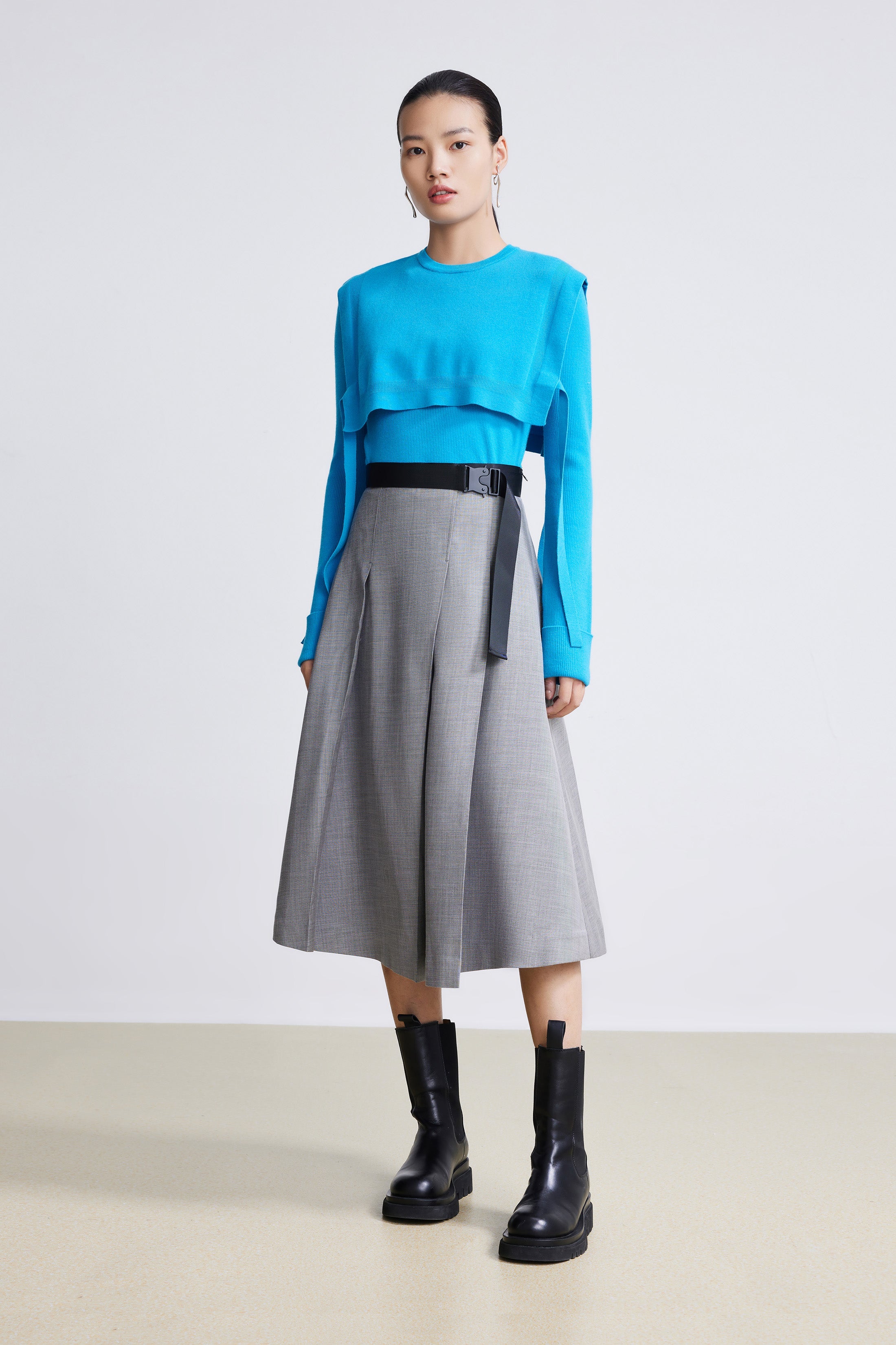 Lily - Jupe - Gris Moyen